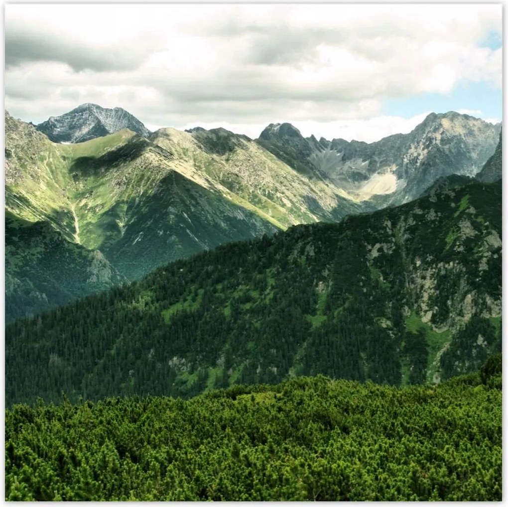 Poszterek 140x140 Tátra Lengyel hegyek Kilátás