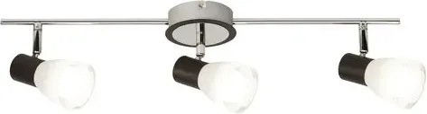 Rabalux beltéri karos spotlámpa e14 3x40w fekete/fehér ati