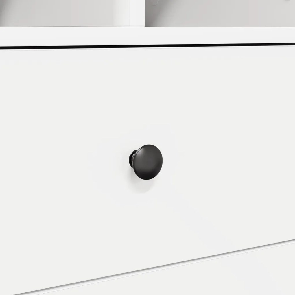 Fehér Polc Fehér MDF Standard Fehér Polc Négyszögletes Modern