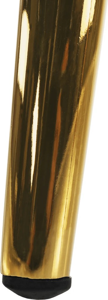 Étkezőszék, smaragd/gold króm-arany, PERLIA