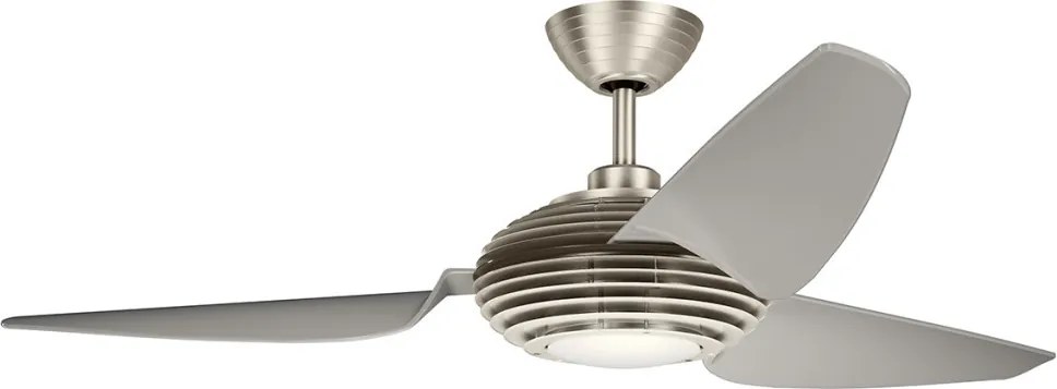 KICHLER KLF-VOYA-60-BS VOYA Ventilátoros lámpa Ezüst, Pezsgő LED IP20