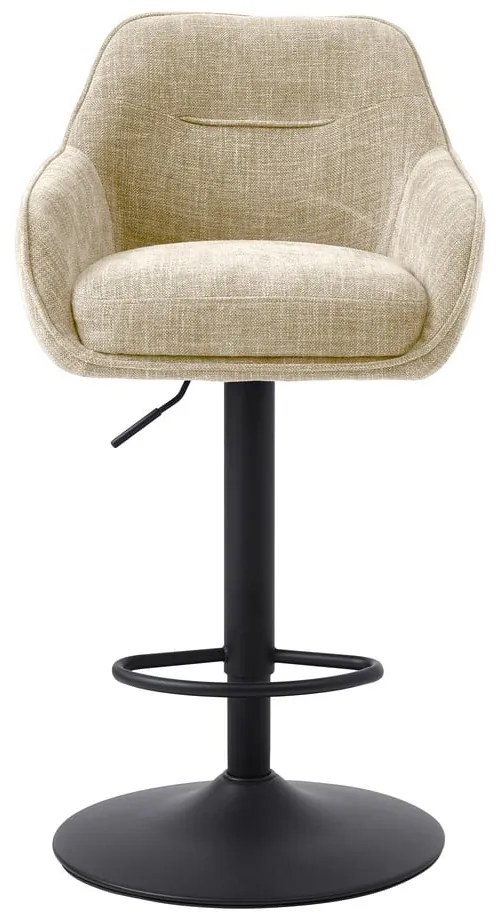 Krémszínű bárszék szett 2 db-os (ülésmagasság 69 cm) Avola – Unique Furniture