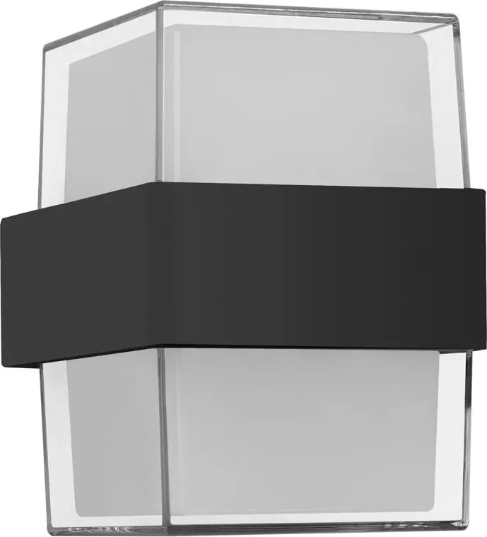 Italux Modern Kültéri fali lámpa Marti Fekete ITXOWL-4682-3K IP54