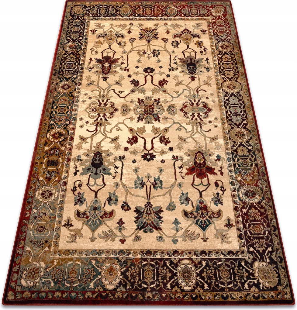 Nappali szőnyeg gyapjú Polonia Bodrum dísz keret j.rubin 200x300 cm