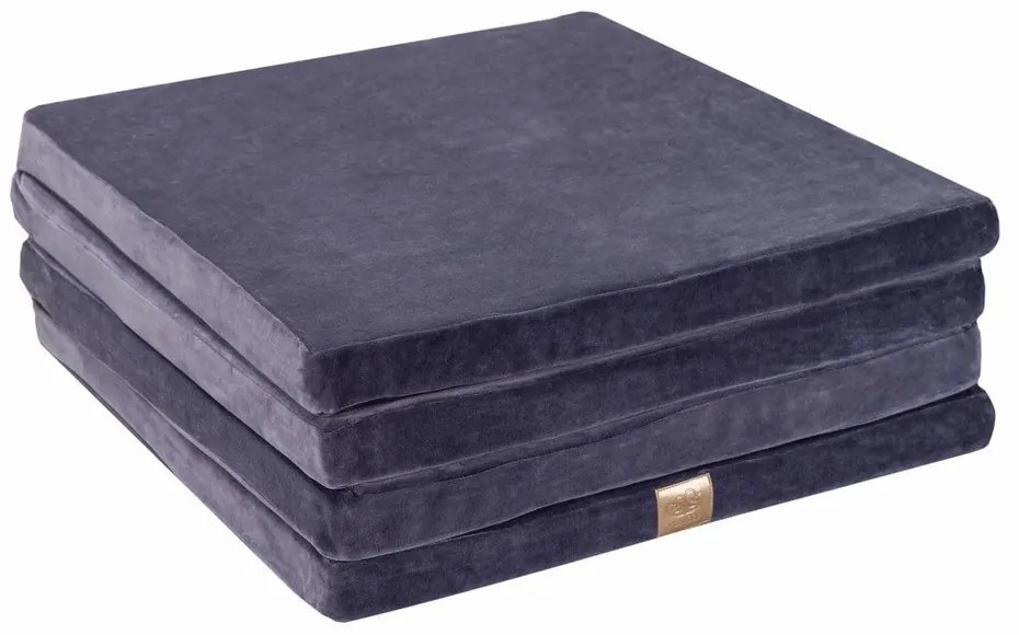 Szürkéskék játszószőnyeg 120x120 cm – Meowbaby