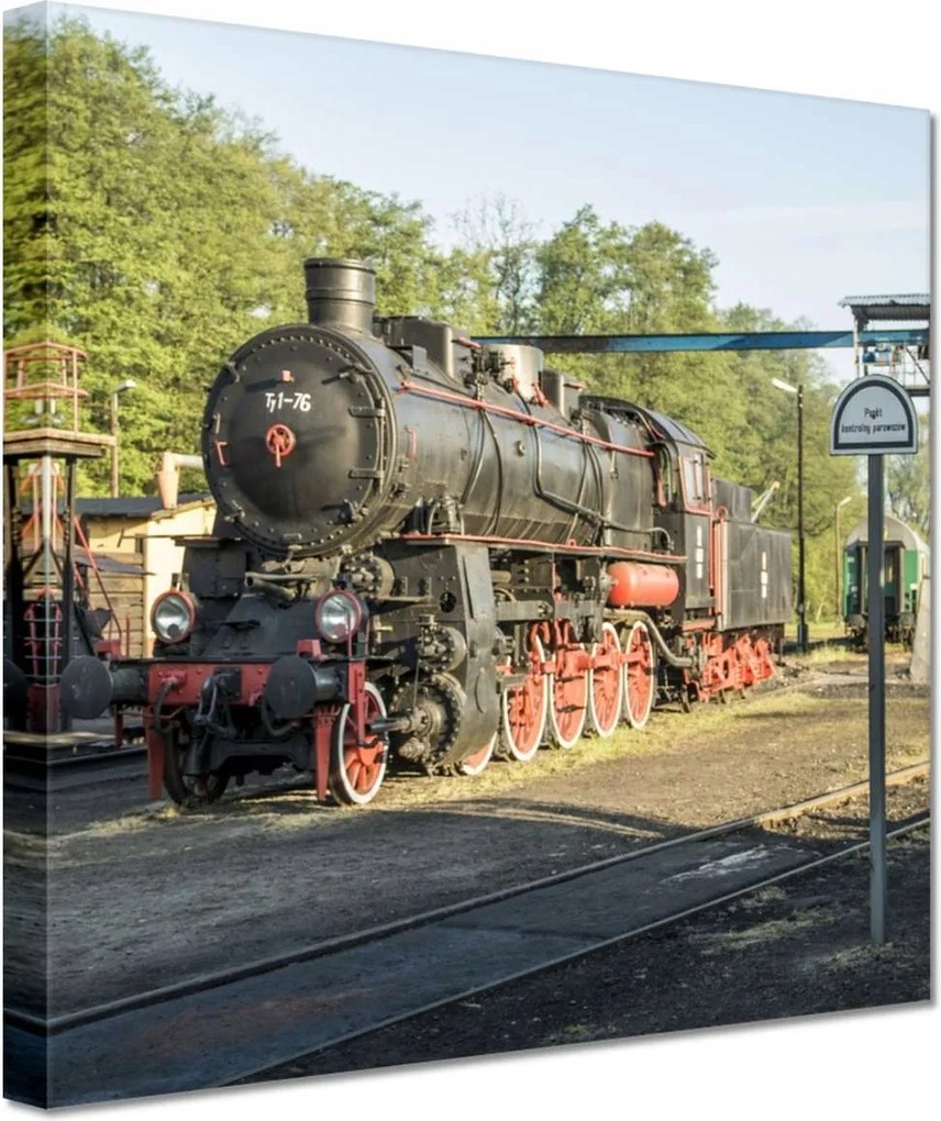 Festmények 20x20 Gőzmozdony Ty1-76