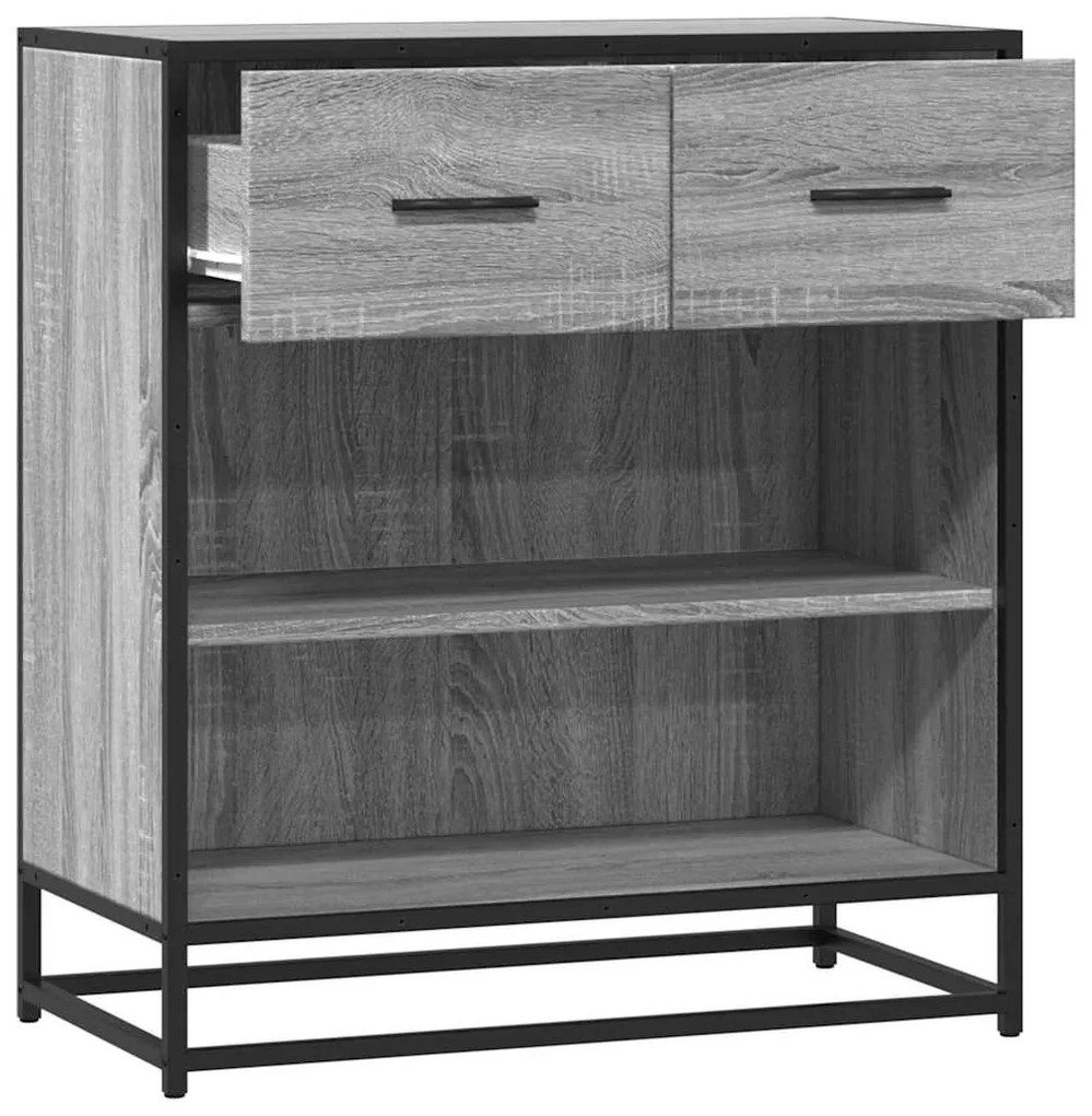 komód Szürke Sonoma 68x35x76 cm Gépi úton előállított fa