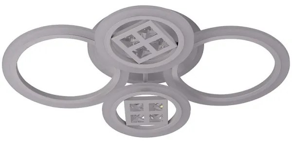 LED RGB állítható mennyezeti lámpa LED/50W/230V 3000-6500K + távirányító