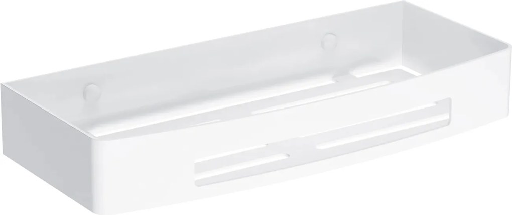 Zuhanykosár Fehér Matt Rozsdamentes Acél Omnires