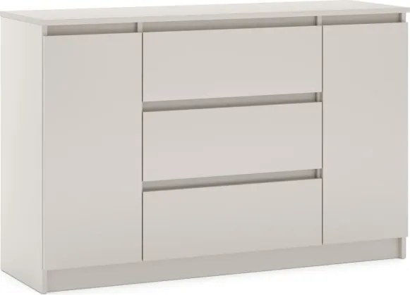 Komód SIMPLE 120 2A3F kasmír/kasmír