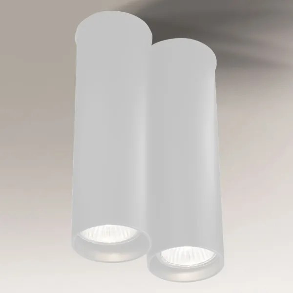 Shilo 7012 - Spotlámpa ARIDA 2xGU10/15W/230V fehér