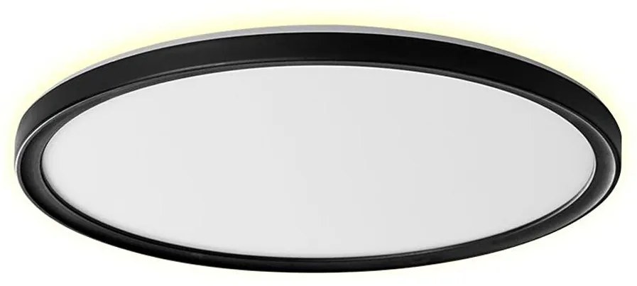 Prezent Prezent 27312 - LED Fürdőszobai mennyezeti lámpa CORDIA LED/18W/230V IP54 fekete 27312