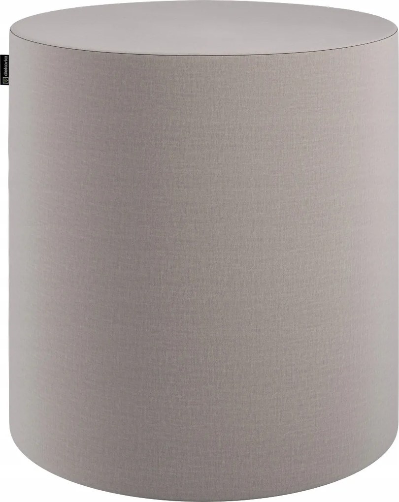 Dekoria Barrel puff bézs bársony