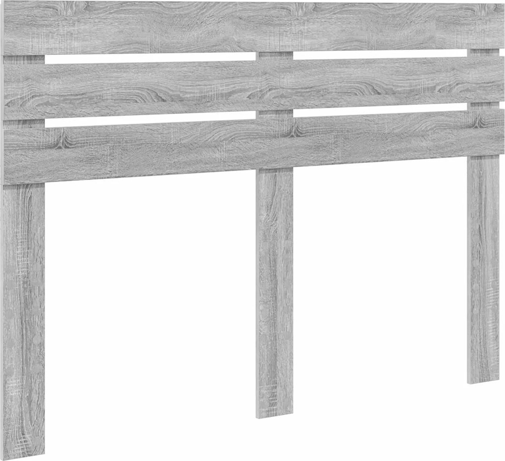 vidaXL Fejtámla Szürke Sonoma 140 cm Faanyag