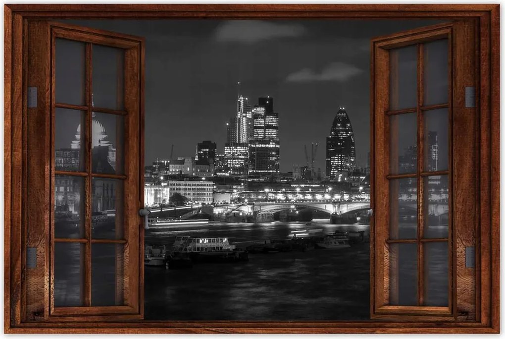 Poszterek 120x80 London éjszakai tájkép