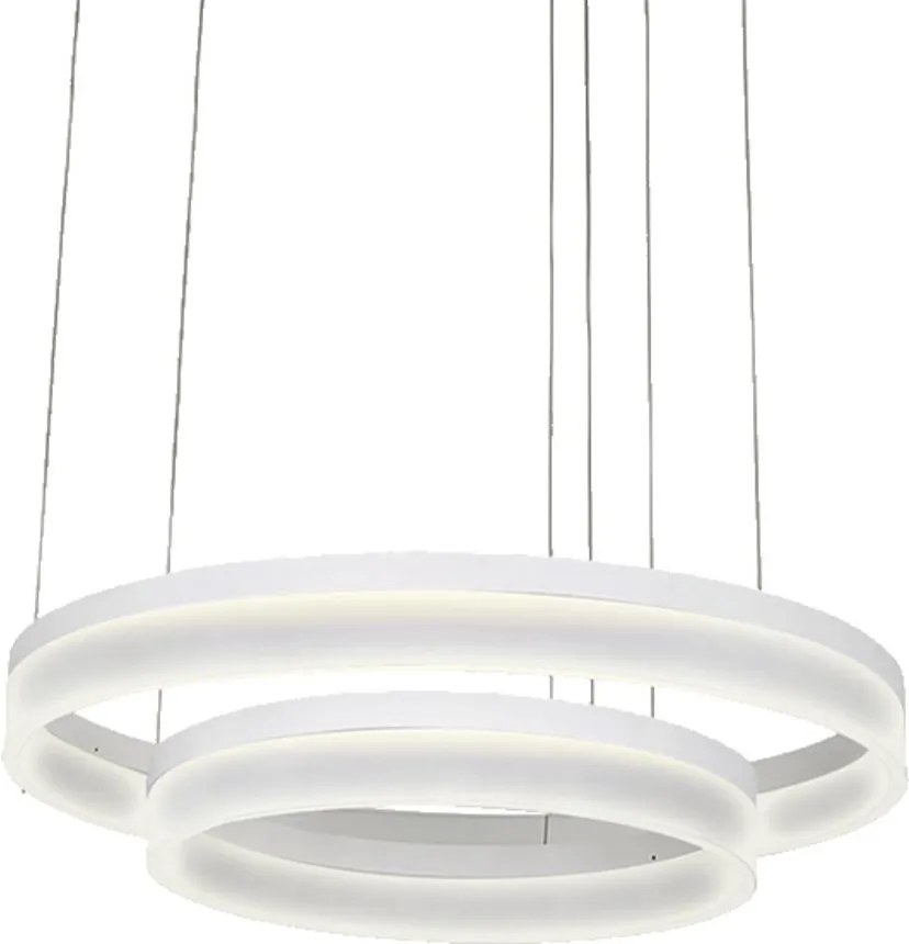 PREZENT 18408 VEDUA Modern Led Függesztett Lámpa Matt Fehér LED IP20