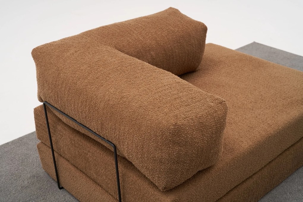 Kétszemélyes kanapé Comfort - Barna v2