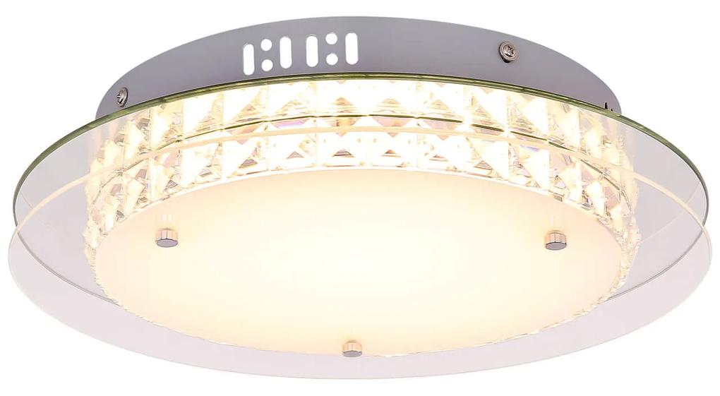 Globo MATARO 49344-24R mennyezeti lámpa,K5 kristállyal, 24W LED, 3000K, 1600 lm