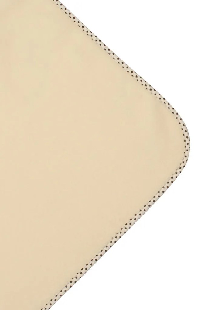 Gyerek fleece takaró New Baby 100x75 bézs csillagok