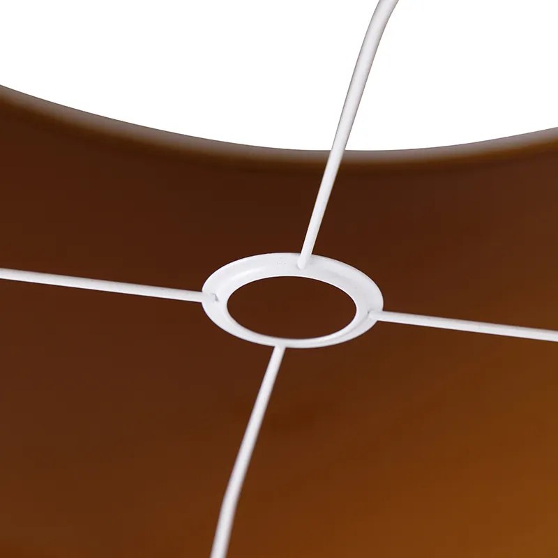 Bársony lámpabúra arany 50/50/25