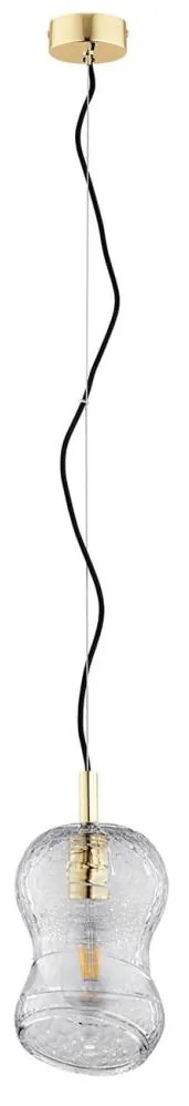 Argon 8038 - Csillár zsinóron SALERNO 1xE27/15W/230V arany