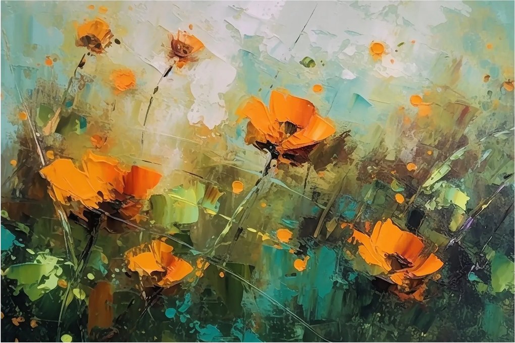 Kép - Virágok (90x60 cm)