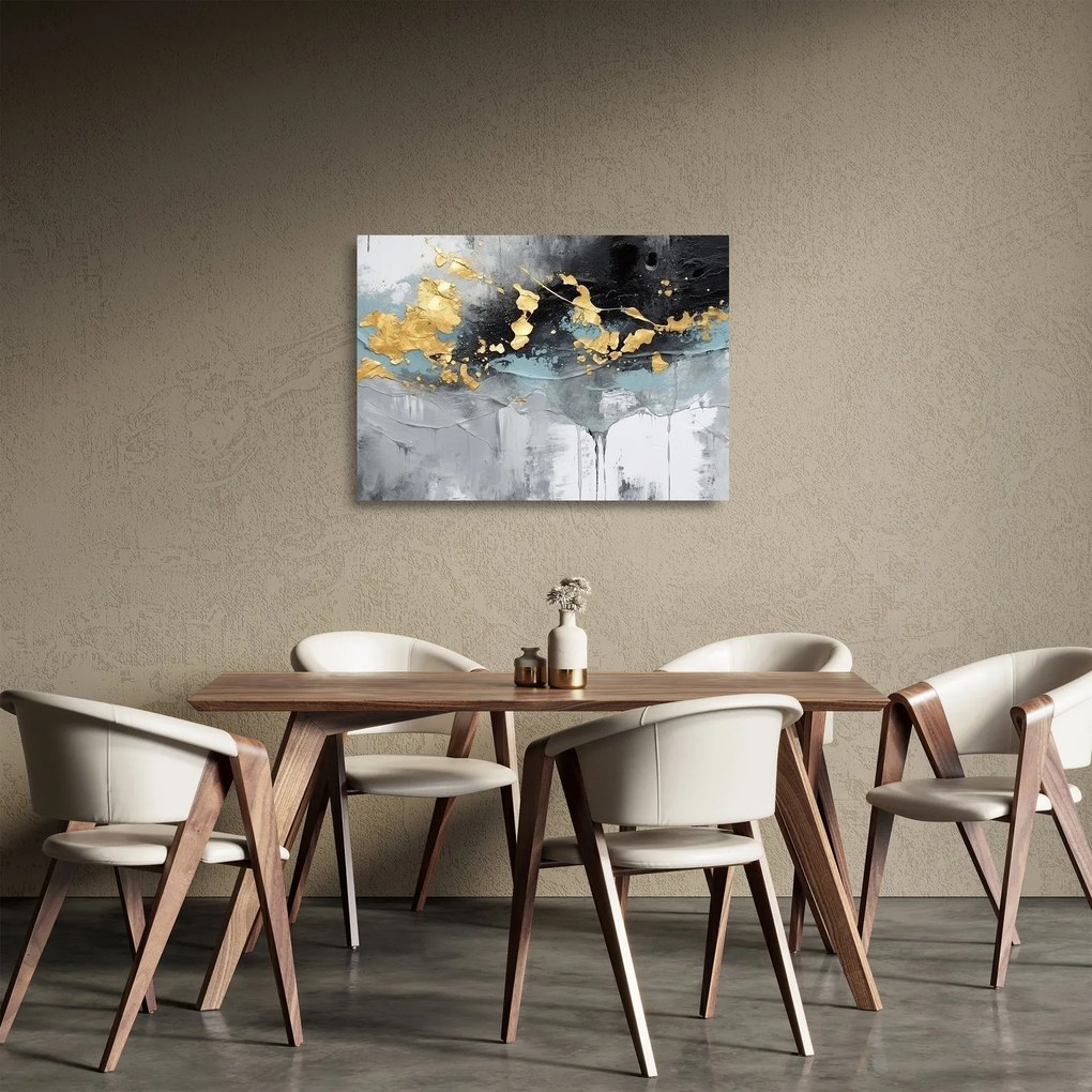 Üveg kép - Absztrakció (70x50 cm)