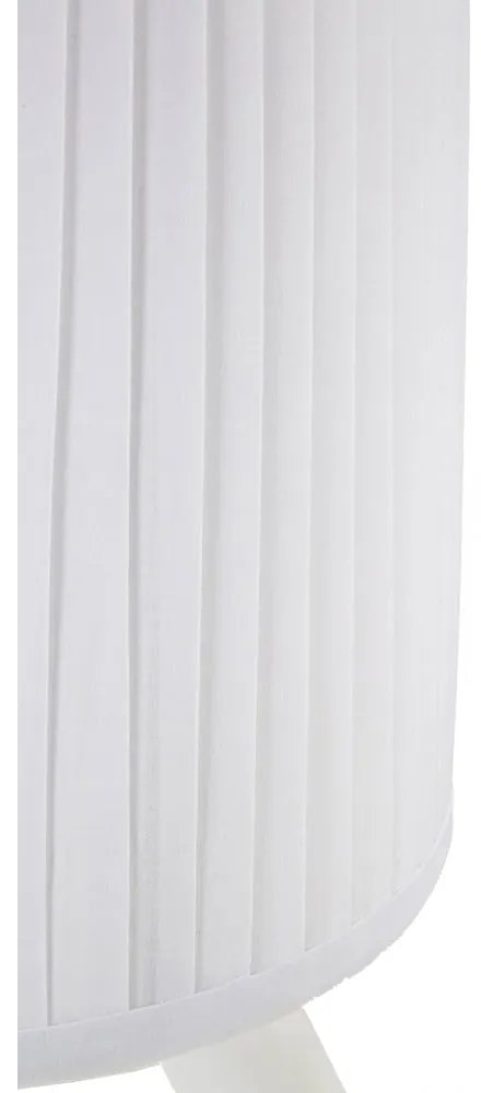 Fehér asztali lámpa textil búrával (magasság 62,5 cm) Ballet – Mauro Ferretti