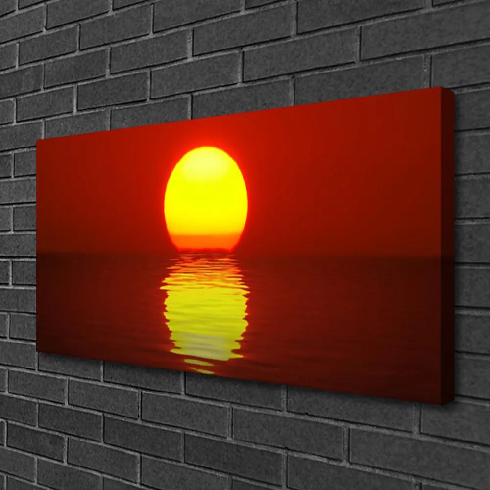 Vászonkép nyomtatás Sunset Landscape 120x60 cm