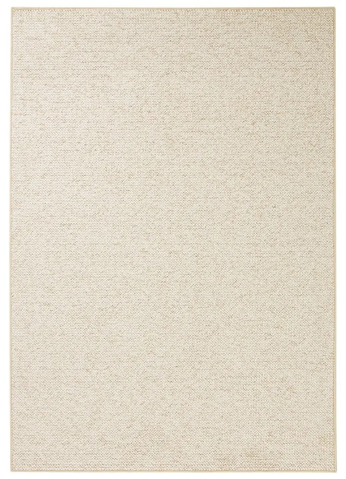 Krémszínű szőnyeg 140x200 cm Wolly – BT Carpet