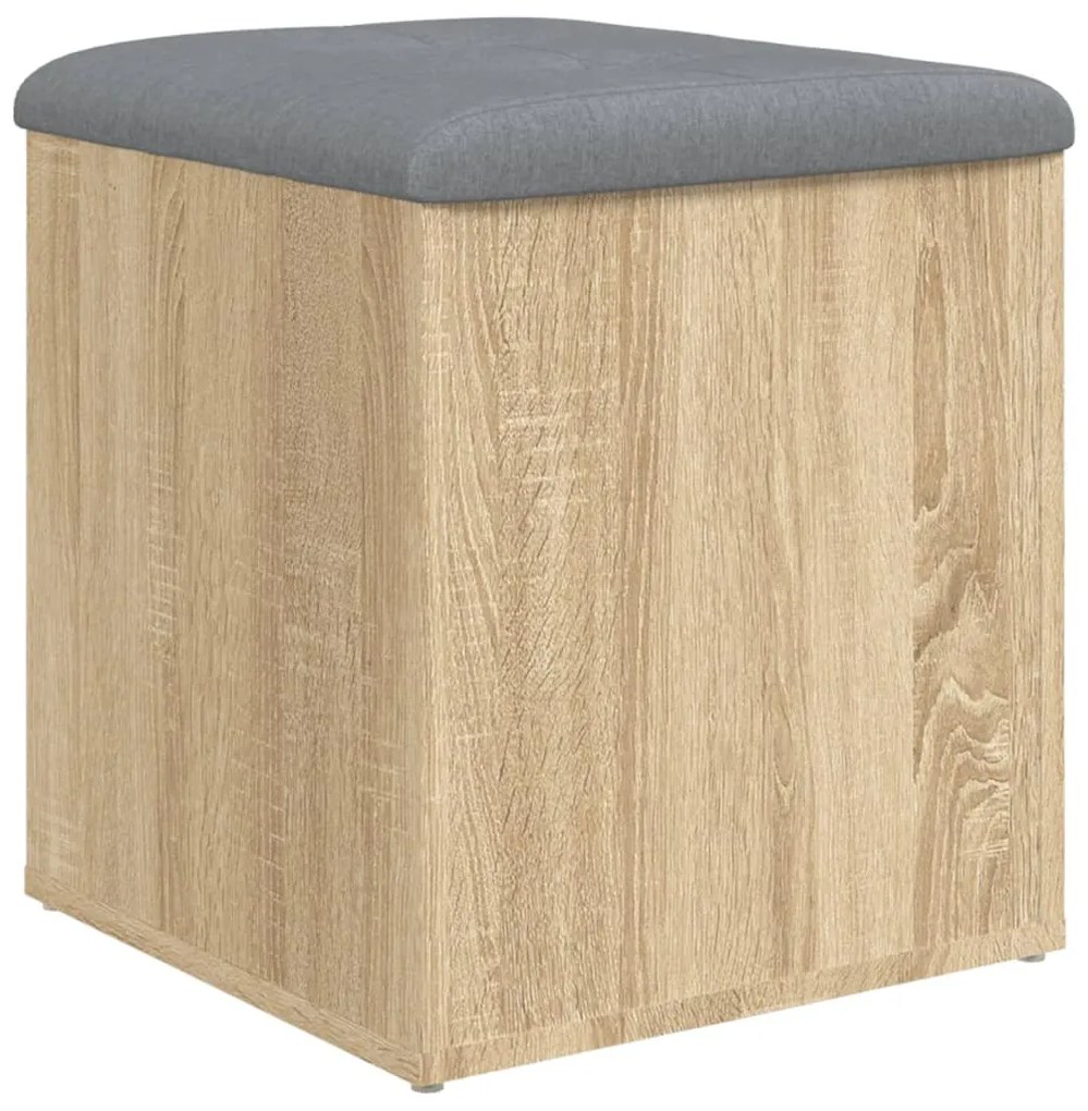 sonoma tölgyfa tárolópad 42 x 42 x 45 cm