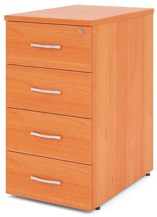 Impress konténer 40,6 x 60 cm - 4 fiókos (76 cm-es Impress asztalhoz), körte