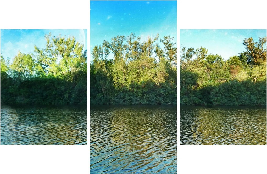 Kép - tó (90x60 cm)