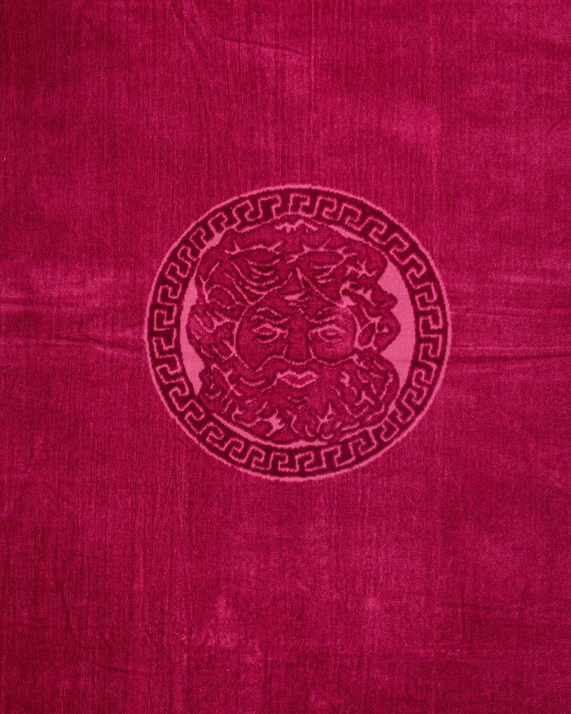 POSEIDON Strandtörölköző bordó 165x90cm