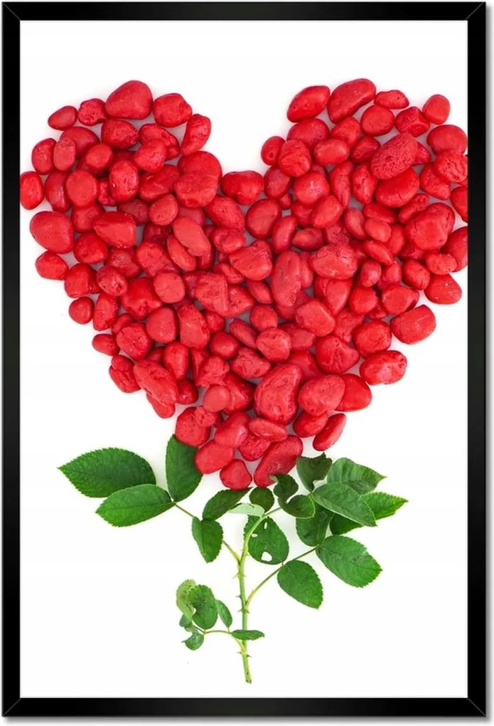 Poszterek keretben 40x60 Nőnap Ajándék Love