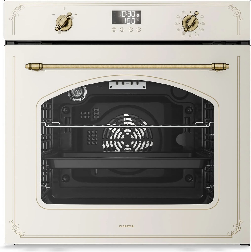 Klarstein Victoria piro-sütő | elektromos sütő pirolízis funkcióval | 3150 W | 76 l | 60 cm