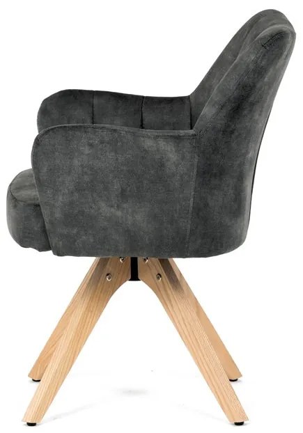 Zöld Bársony Étkezőszék. HC-D7188 GRN4