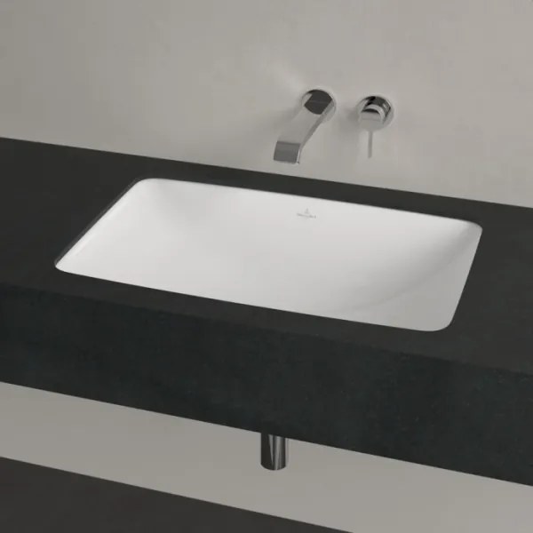 Villeroy & Boch 4A580001 - LOOP&FRIENDS süllyesztett mosdó 61x38 cm kerámia/fehér