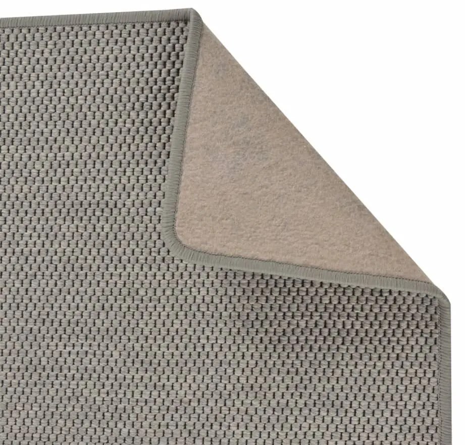 ezüstszínű szizálhatású futószőnyeg 50x100 cm