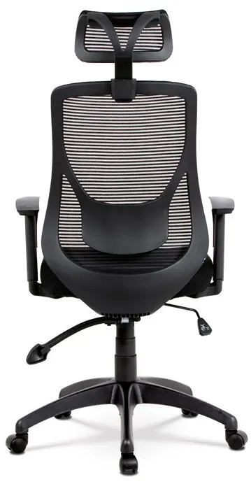 Fekete Hálós Irodai Szék, Szinkron Mechanikával. KA-A186 BK