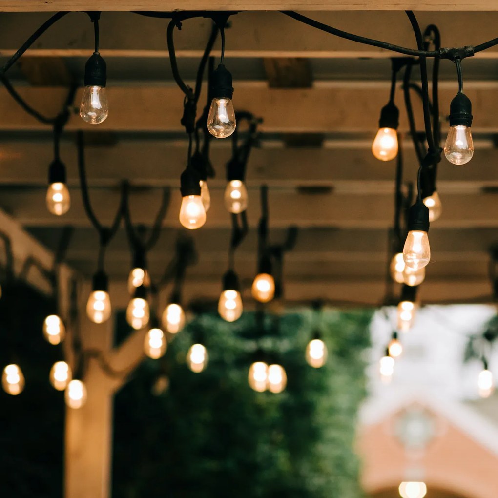 Kültéri fénylánc LED izzókkal - 10 m