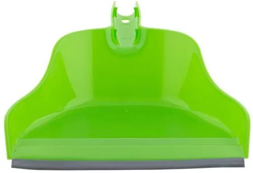 Szemeteslapát, gumiéllel, BONUS Handrix HACCP, zöld (KHT1200)