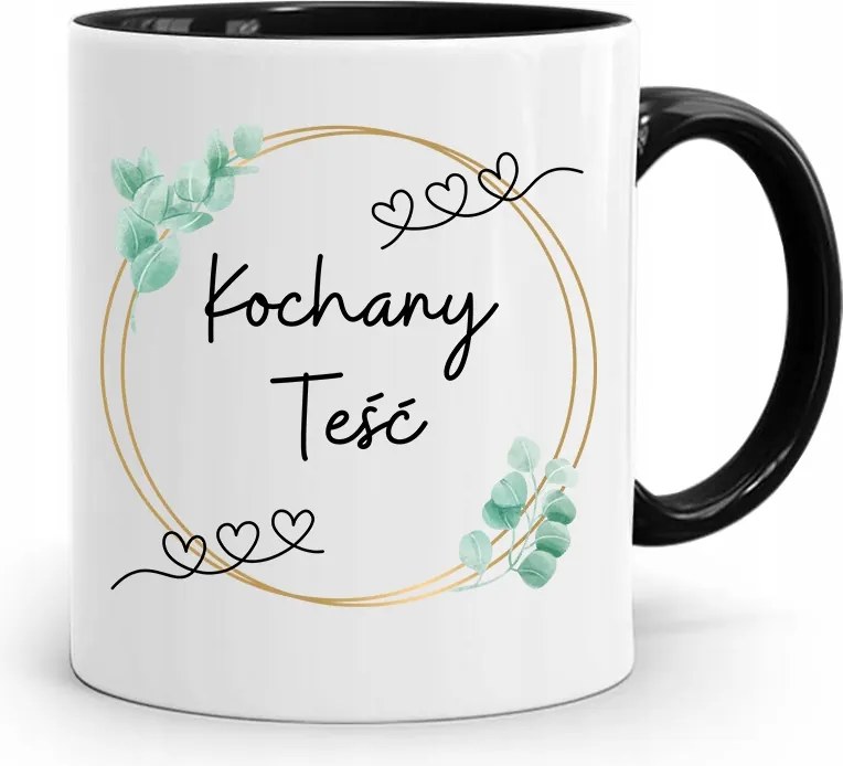 Fekete Bögre Apósnak Szeretett Após Ajándék fényképes nyomtatással