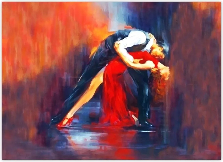 Fotótapéta flizelina 254x184 Szenvedélyes tánc