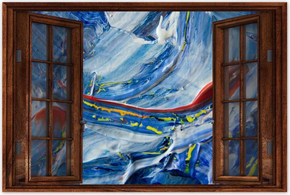 Poszterek 120x80 Absztrakt Ikrek