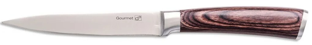 G21 Gourmet Nature késkészlet 5 db + bambusz blokk