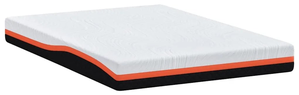 Matrac Fehér és Szürke 140 x 200 cm Gél Memóriahab