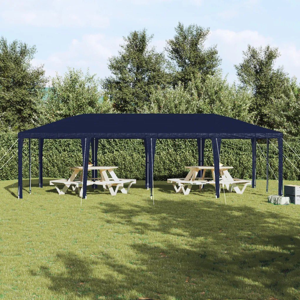 Parti Sátor Kék 8x4 m PE