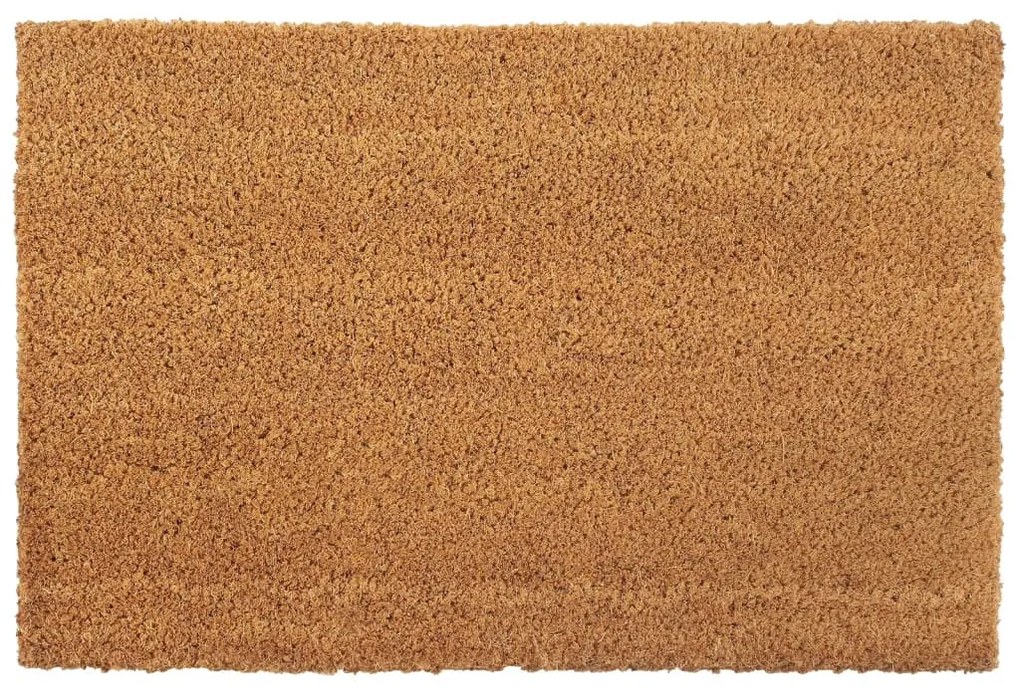 5 db természetes színű rojtos kókuszrost lábtörlő 40 x 60 cm