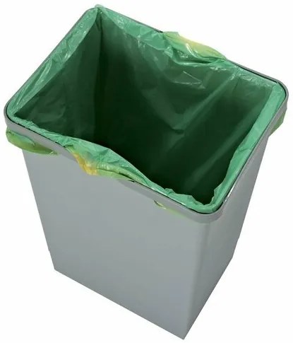 Elletipi Műanyag kosár fogantyúkkal 35 L, szürke